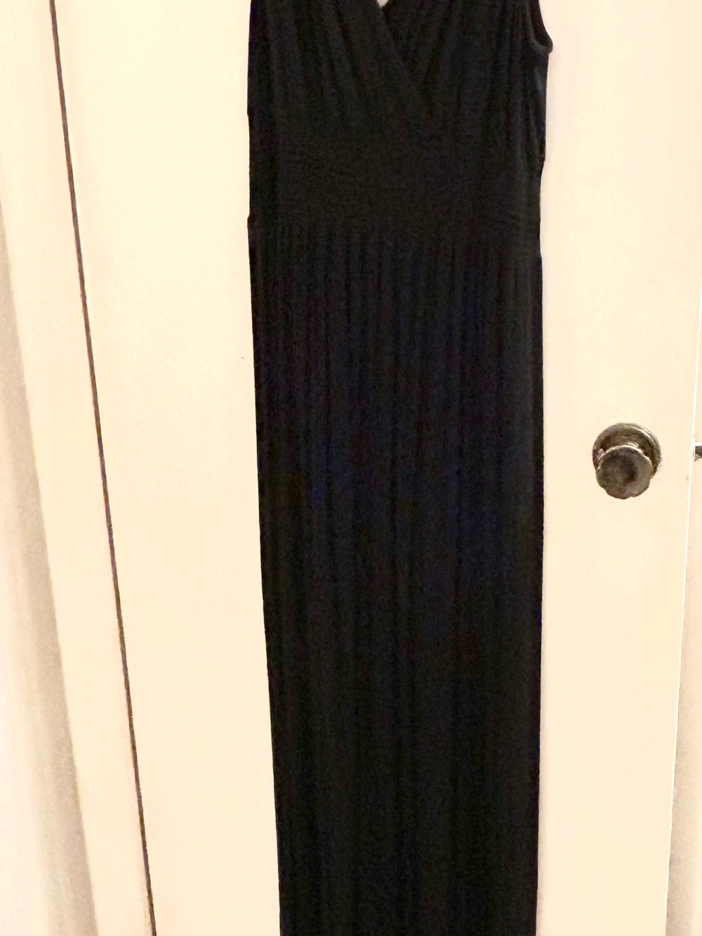 Roller Coaster Classic Black Sleeveless Maxi Dress - Picture 1 of 2